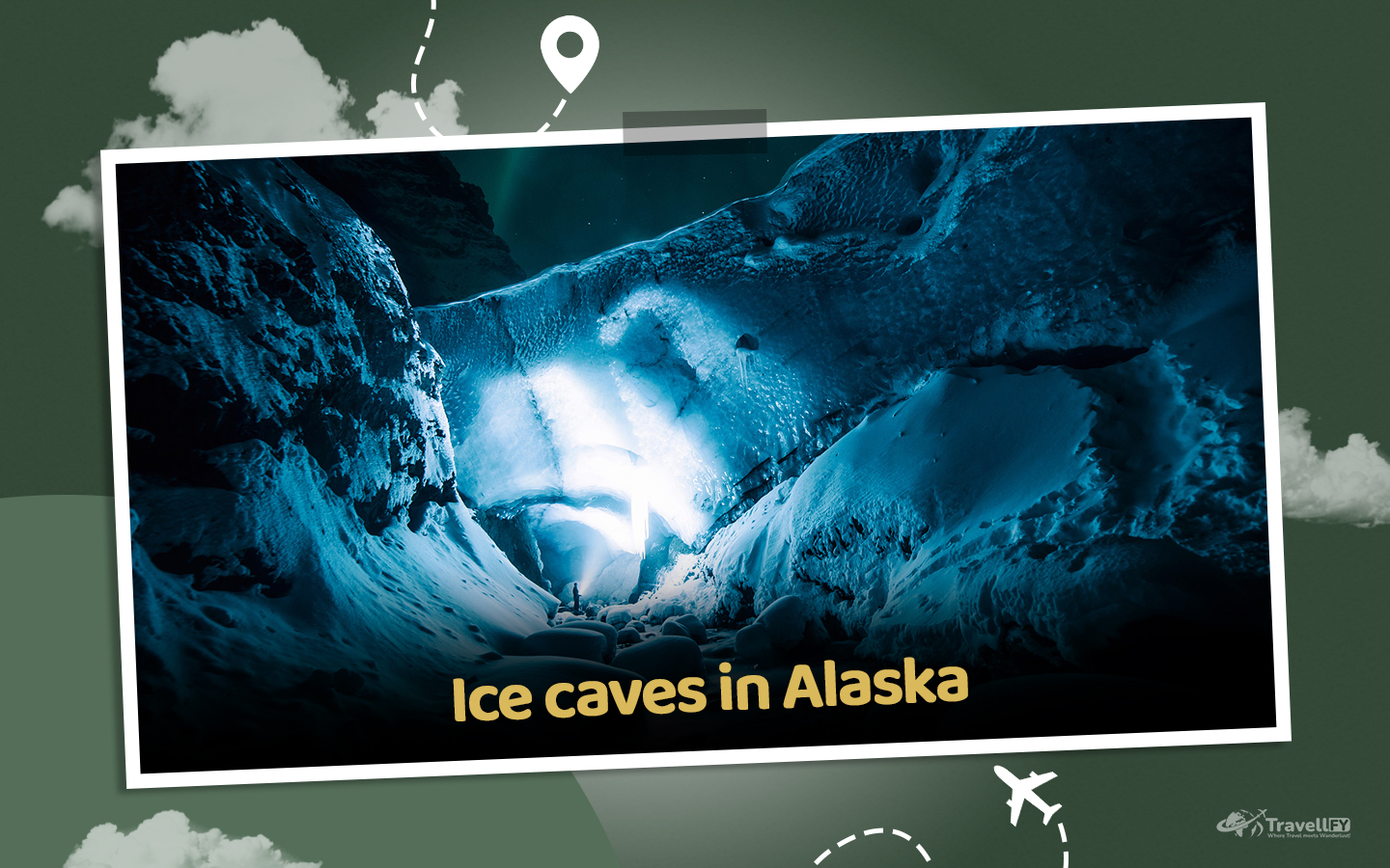 Ice Caves in Alaska