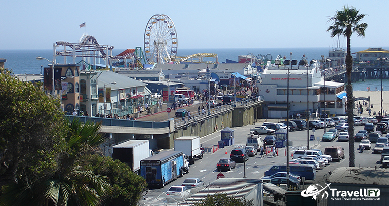 Santa Monica pier | Travellfy